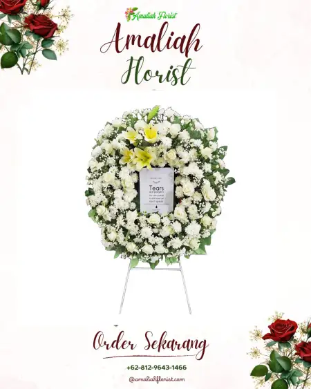 Krans Bunga Duka Tegaltirto